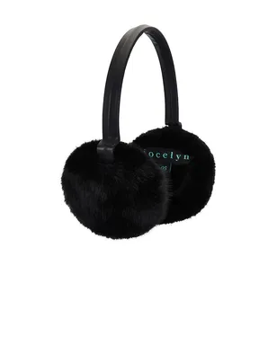 jocelyn FAUX MINK & LEATHER イヤーマフ - サムネイル3