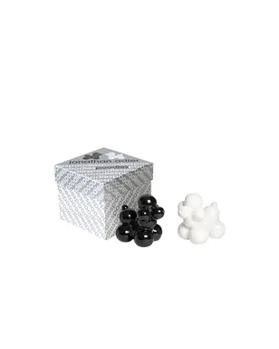 Jonathan Adler Poodle Salt & Pepper Set - Black,White. - サムネイル3