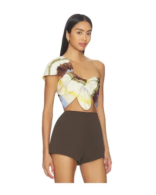 JBQ SOL トップ - Brown,Blue. - サムネイル2