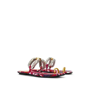 Jeffrey Campbell GUILDED FLAT サンダル - サムネイル1