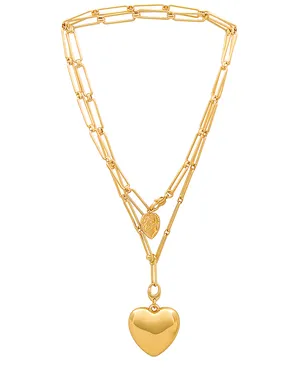 Jenny Bird PUFFY HEART ネックレス - サムネイル1