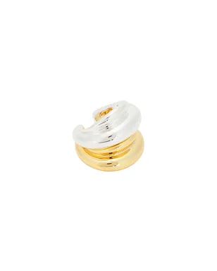 Jenny Bird LEONA イヤーカフ - Metallic Silver,Metallic Gold. - サムネイル1