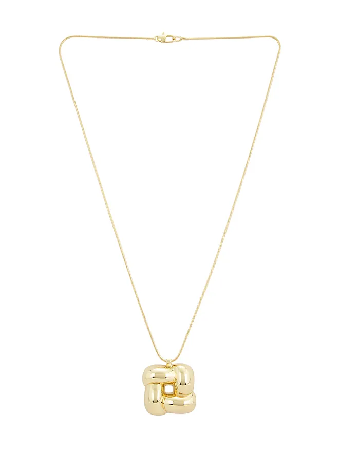 Jenny Bird Jenny Bird WOVEN SQUARE ペンダントネックレスの商品画像