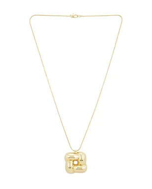 Jenny Bird WOVEN SQUARE ペンダントネックレス - サムネイル1