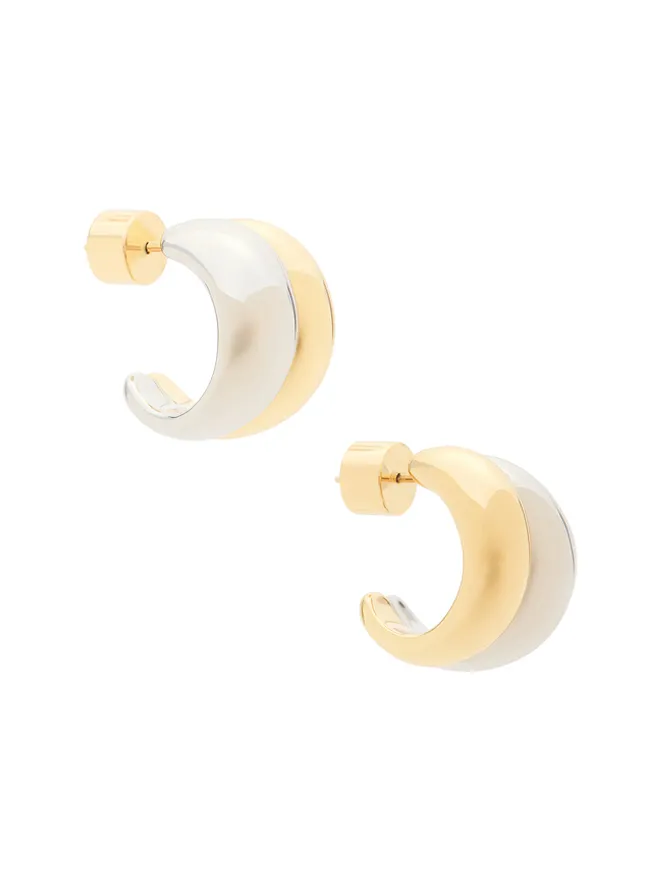 Jennifer Fisher Jennifer Fisher CHAVEZ イヤリング - Metallic Gold,Metallic Silver.の商品画像