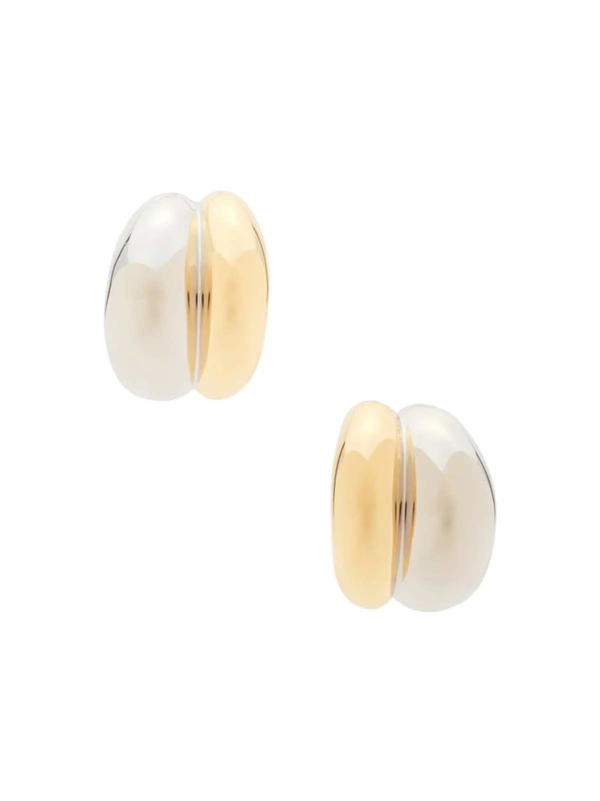 Jennifer Fisher CHAVEZ イヤリング - Metallic Gold,Metallic Silver. - 画像3