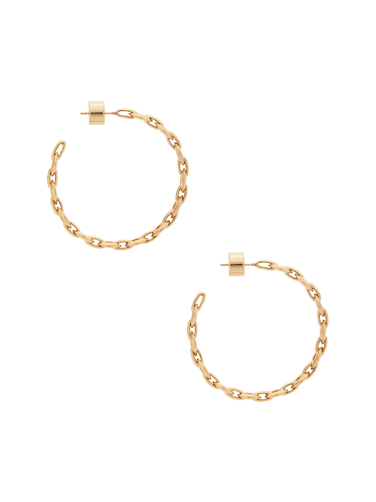Jennifer Fisher Link Baby Hoop Earrings - 画像2