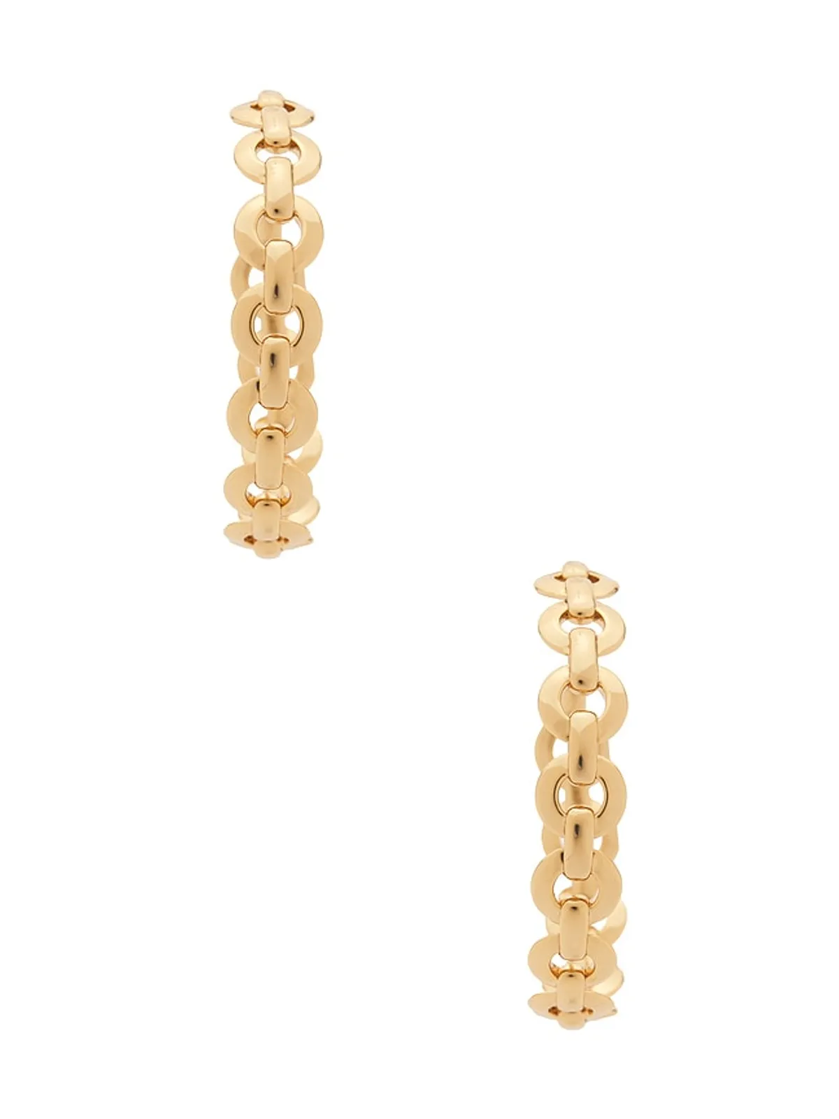 Jennifer Fisher Link Baby Hoop Earrings - 画像3