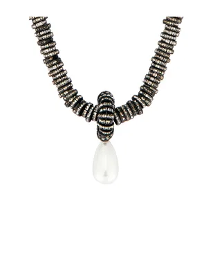 Julietta PEARL ペンダントネックレス - Black,White. - サムネイル2