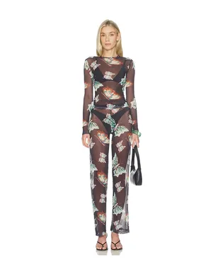 Juliet Johnstone MESH LONG SLEEVE トップ - サムネイル4