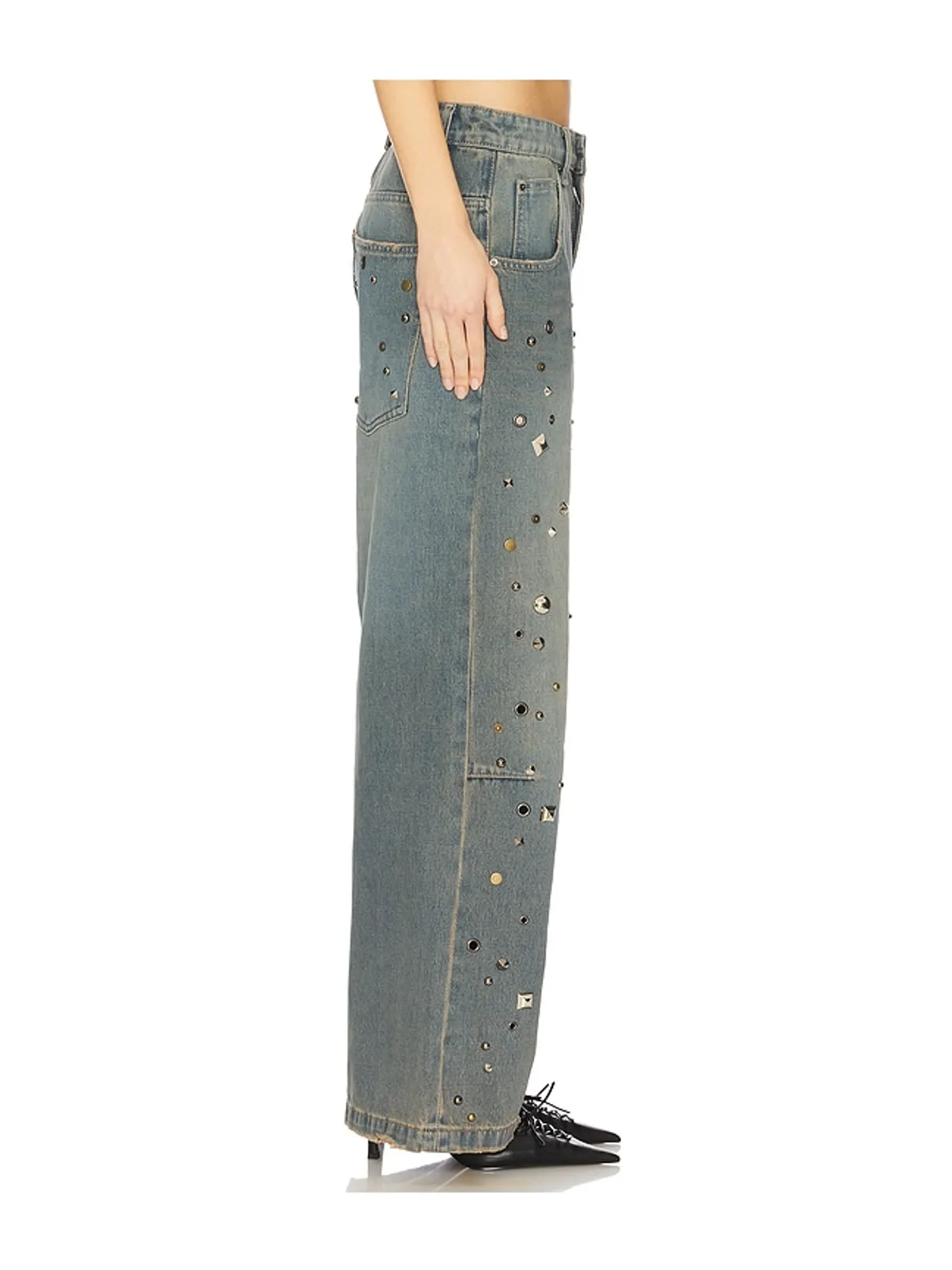 Jaded London COLOSSUS ワイドレッグ - 画像3