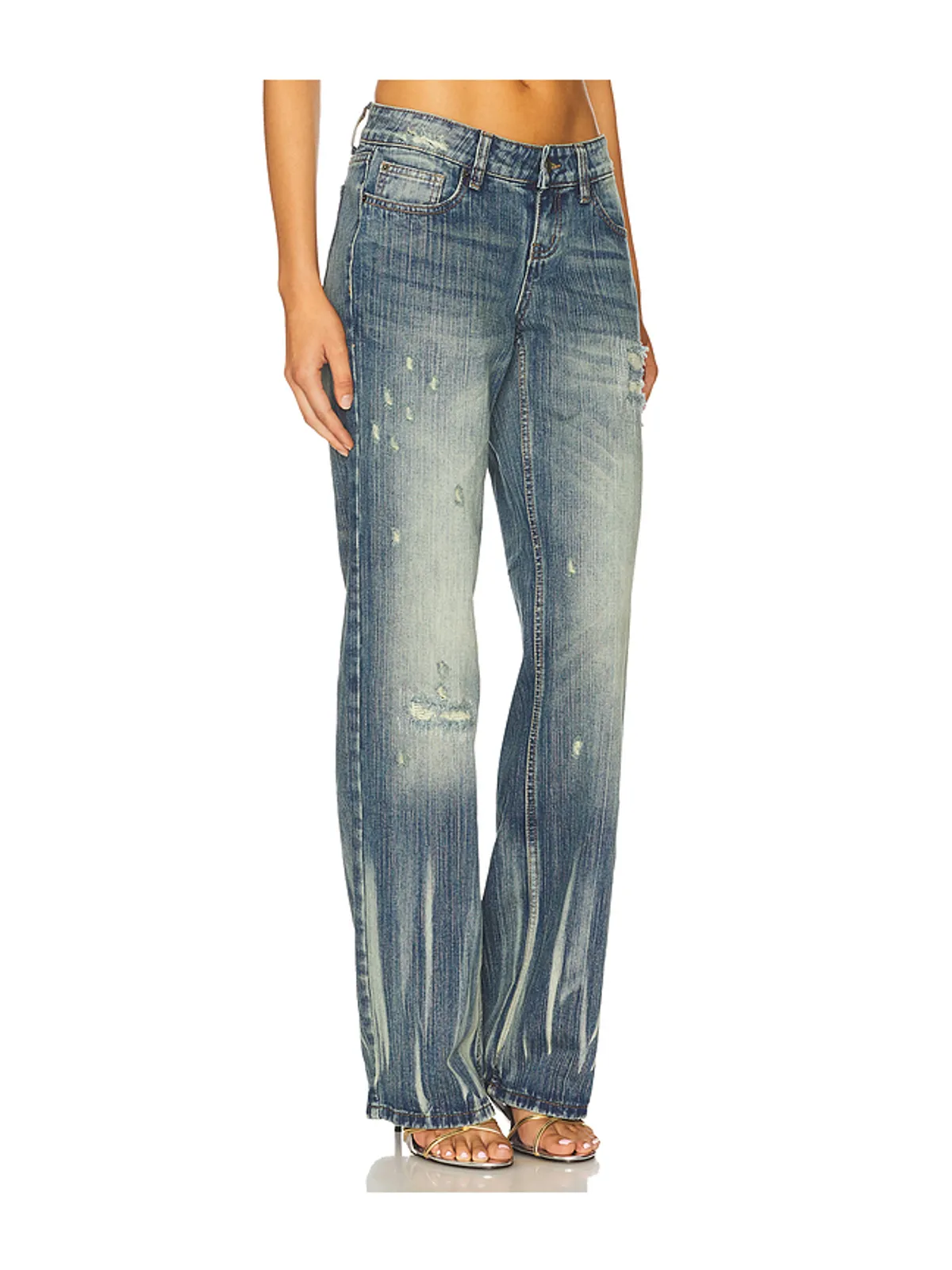 Jaded London HUNTER STRAIGHT LEG デニム - 画像2