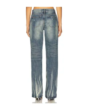 Jaded London HUNTER STRAIGHT LEG デニム - サムネイル4