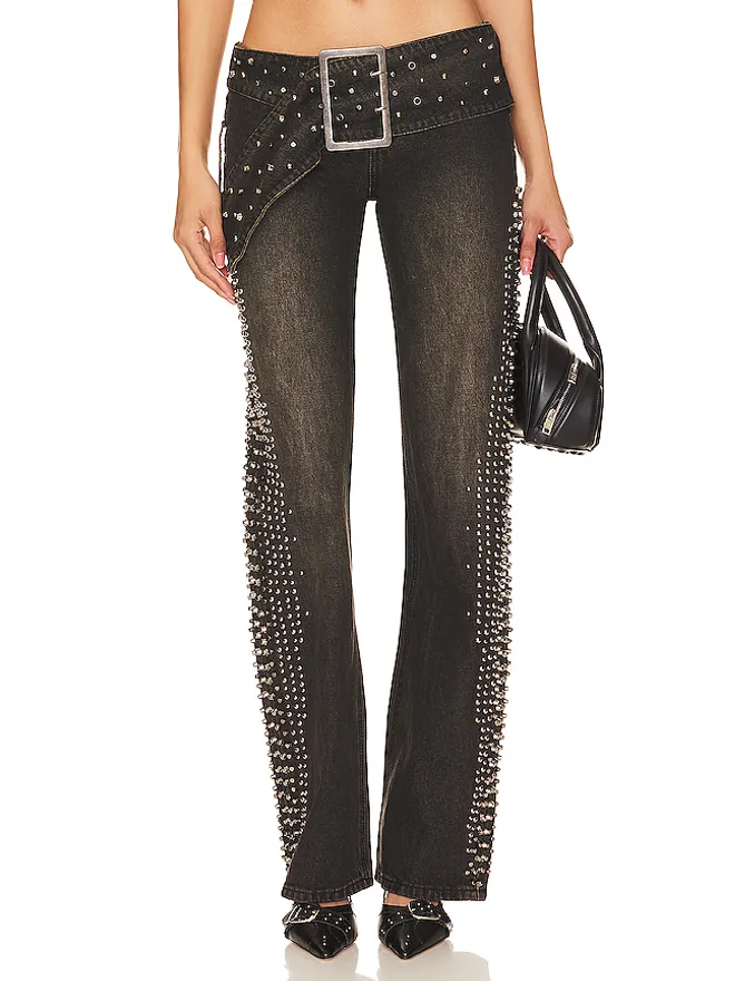 Jaded London Jaded London JEANS ローライズデニムの商品画像