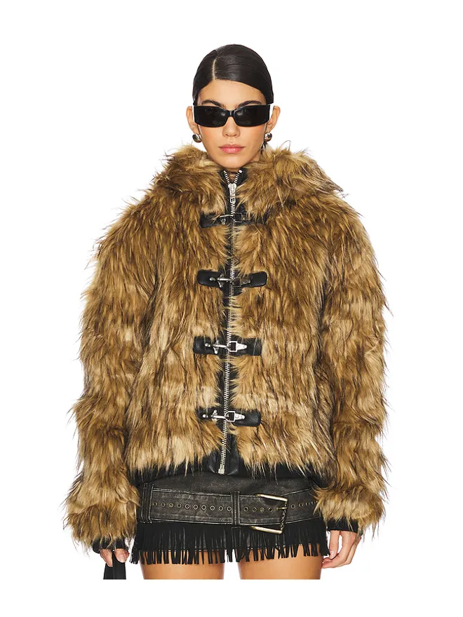 Jaded London Jaded London MENDOZA フェイクファージャケットの商品画像