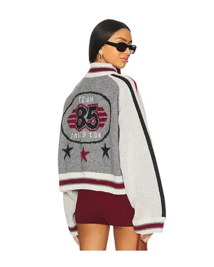 Jaded London TEAM 85 ニットボンバージャケット - サムネイル1
