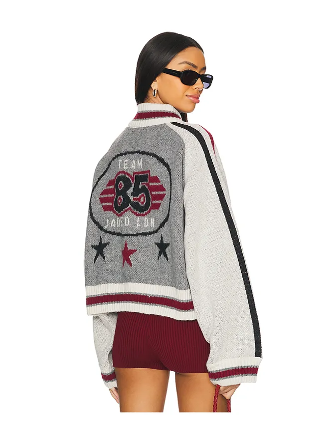 Jaded London Jaded London TEAM 85 ニットボンバージャケットの商品画像