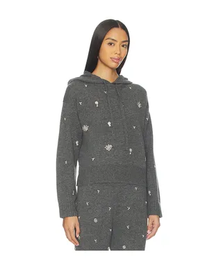 SIMKHAI Karmen Embellished Hooded Top - サムネイル2
