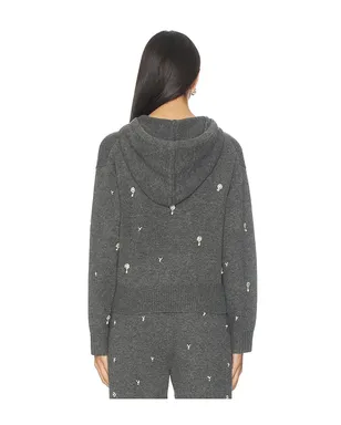 SIMKHAI Karmen Embellished Hooded Top - サムネイル3