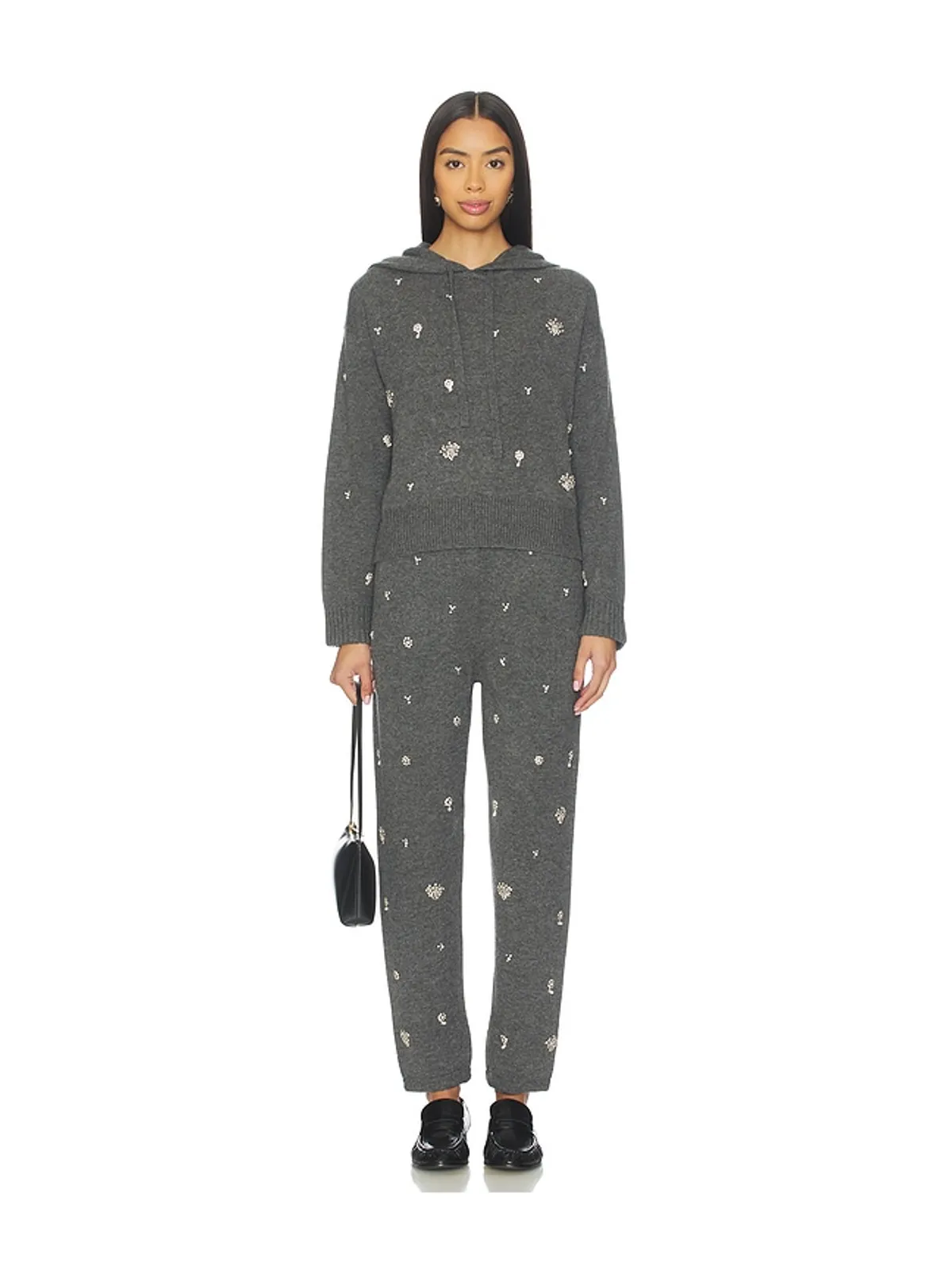 SIMKHAI Karmen Embellished Hooded Top - 画像4