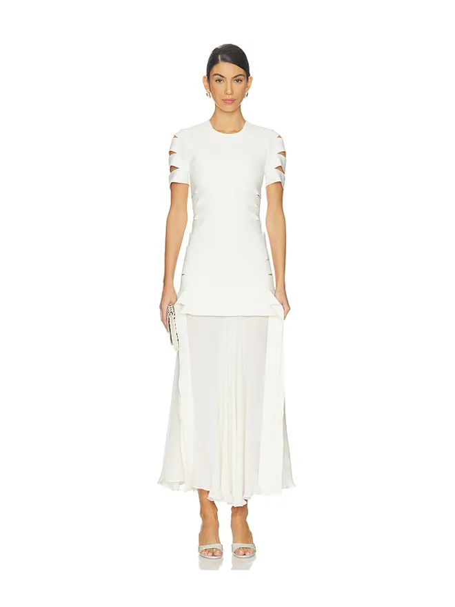 SIMKHAI SIMKHAI LAKEN ニットマキシドレスの商品画像