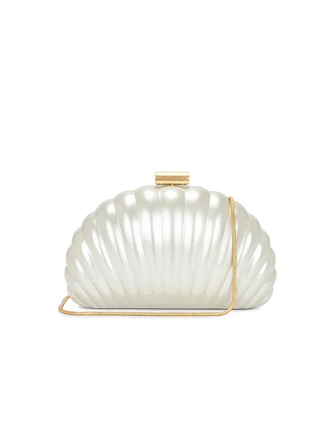 SIMKHAI SIMKHAI MONET パールシェルクラッチの商品画像