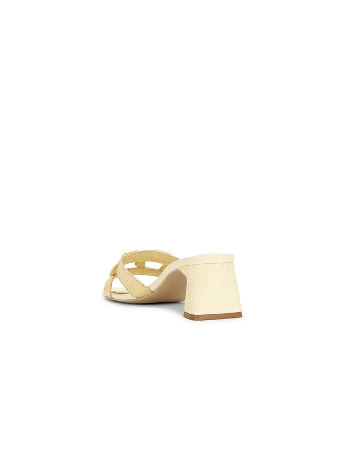 SIMKHAI MONOGRAM RAFFIA BLOCK ヒール - 画像3