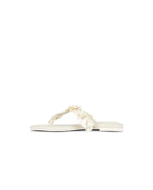 SIMKHAI ELIN NATURAL SHELL BEADED THONG サンダル - サムネイル5