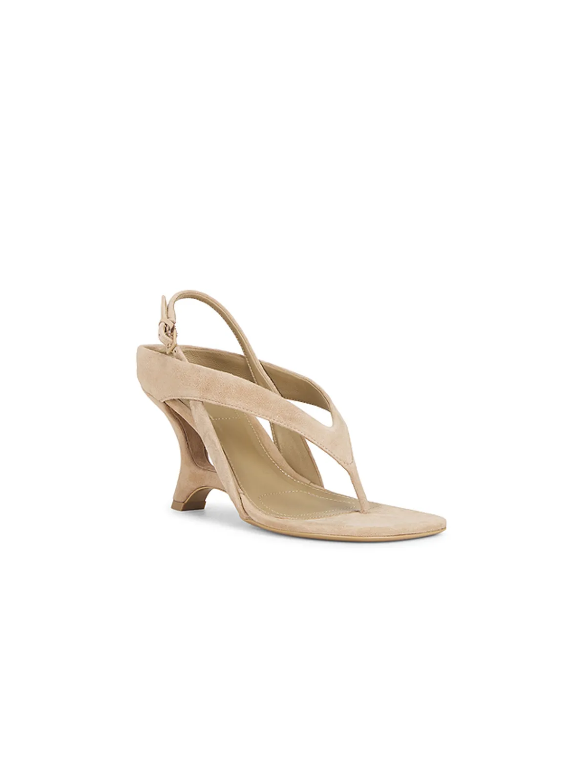 SIMKHAI DARYA SUEDE WEDGE THONG サンダル - 画像2