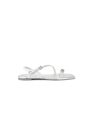 SIMKHAI CAREY サンダル - Metallic Silver, grey. - サムネイル1