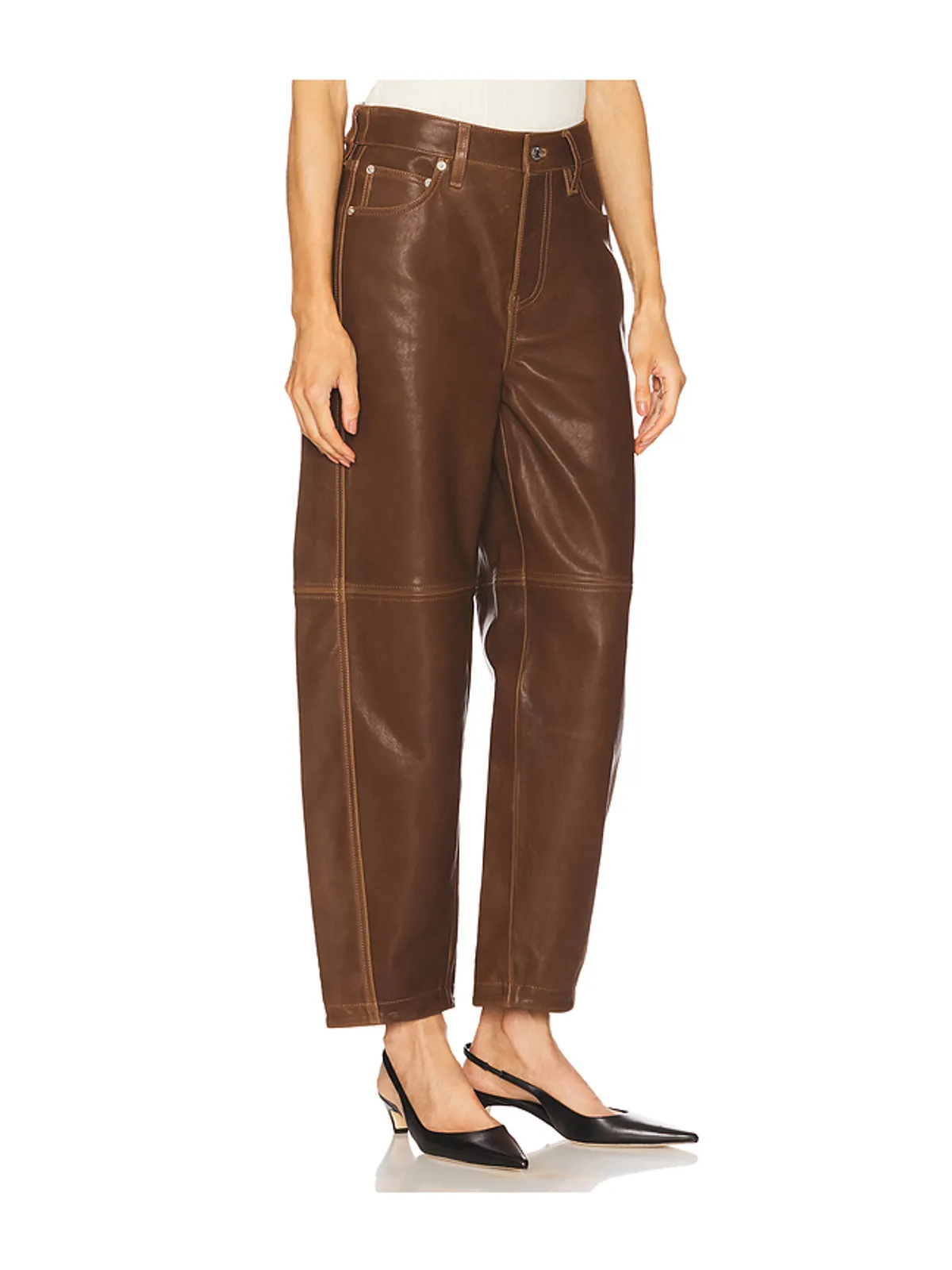 SIMKHAI WALDON カーブドレッグパンツ - 画像2