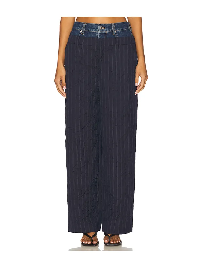 SIMKHAI SIMKHAI Ophelia Double Waistband Combo Pantの商品画像