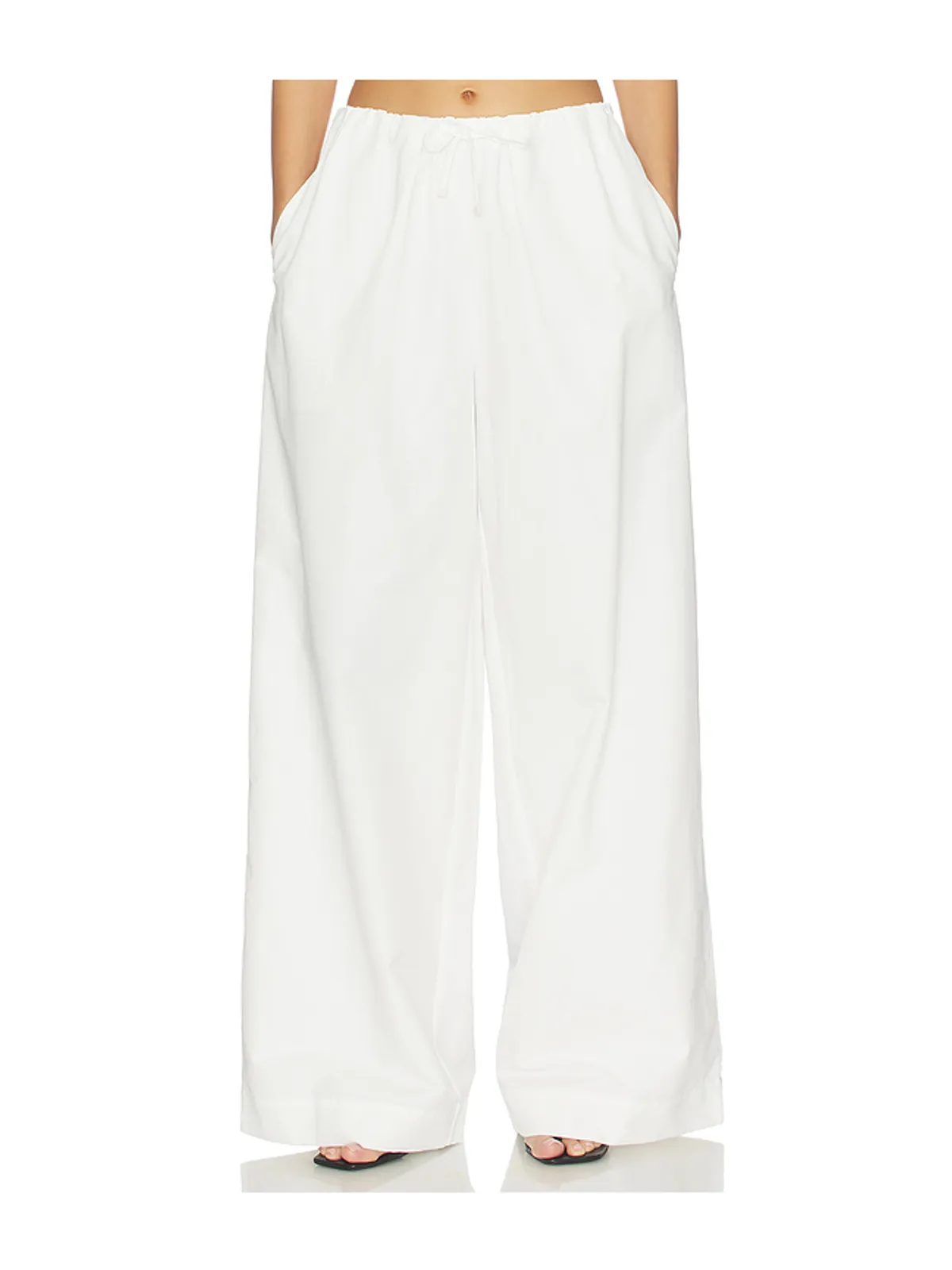 SIMKHAI RHEA COTTON WIDE LEG パンツ - 画像1