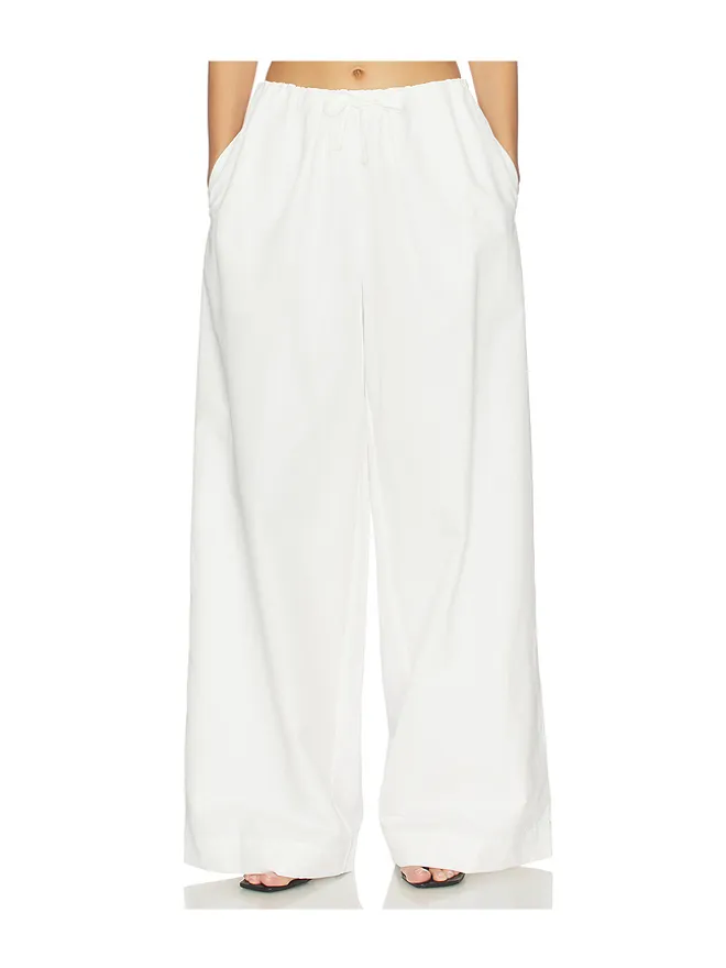 SIMKHAI SIMKHAI RHEA COTTON WIDE LEG パンツの商品画像
