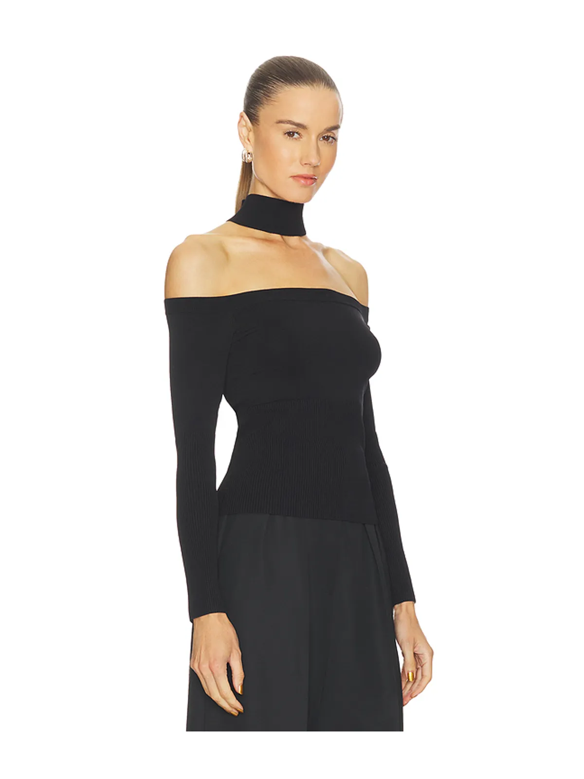 SIMKHAI LILA コールドショルダートップ - 画像2