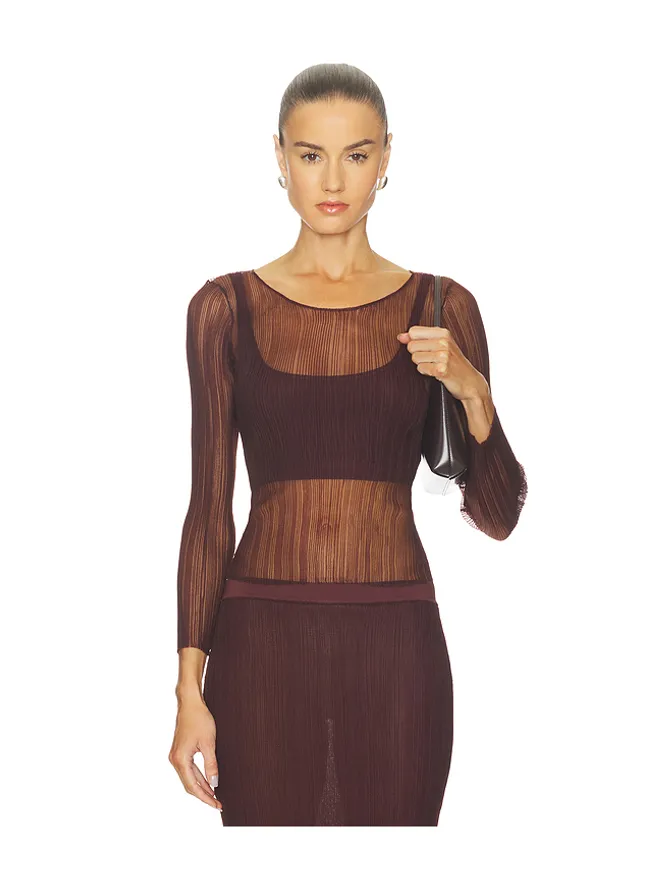 SIMKHAI SIMKHAI LEONIE 長袖トップの商品画像
