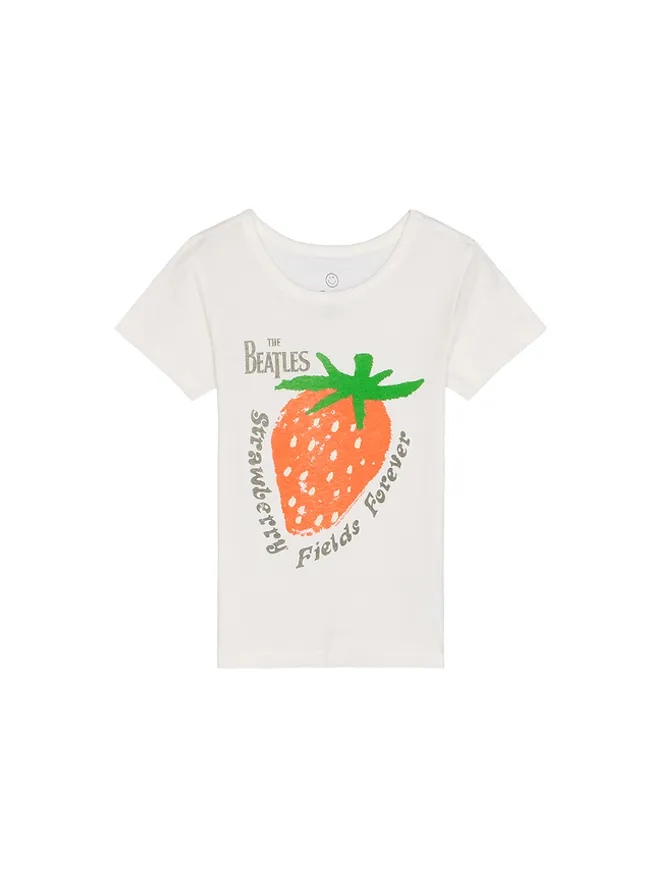 Junk Food Junk Food THE BEATLES STRAWBERRY FIELDS FOREVER Tシャツの商品画像