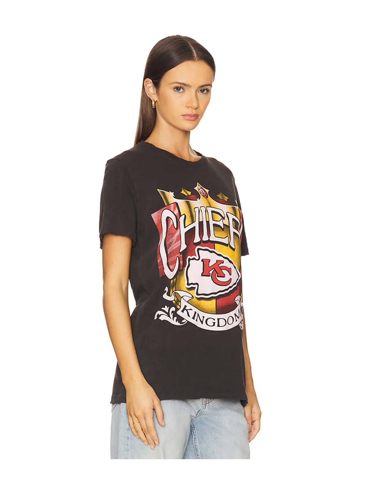 Junk Food CHIEFS KINGDOM ビンテージTシャツ - 画像2