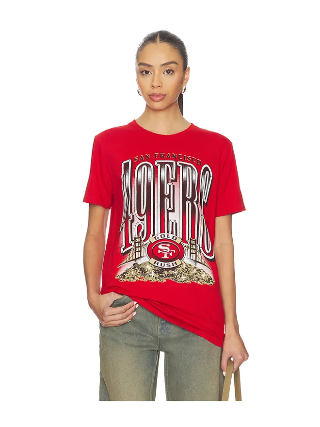 Junk Food Junk Food 49ERS GOLD RUSH ビンテージTシャツの商品画像