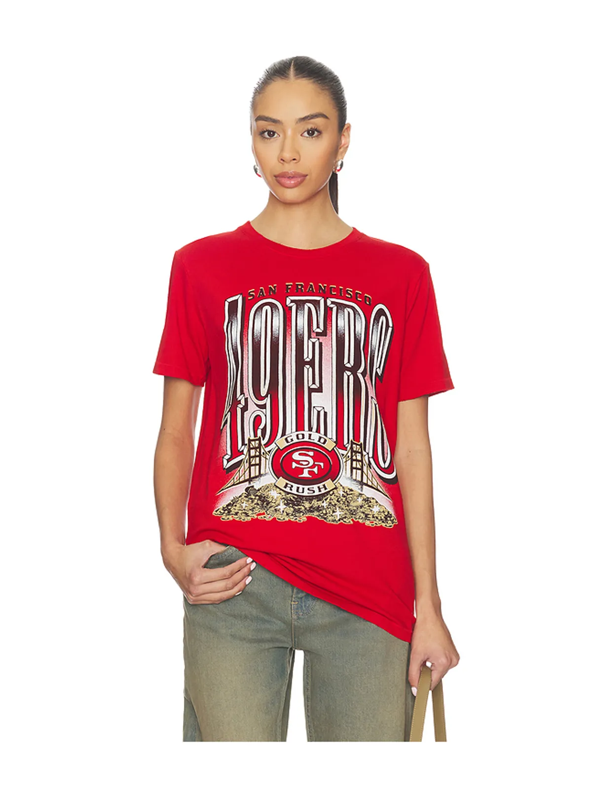 Junk Food 49ERS GOLD RUSH ビンテージTシャツ - 画像1