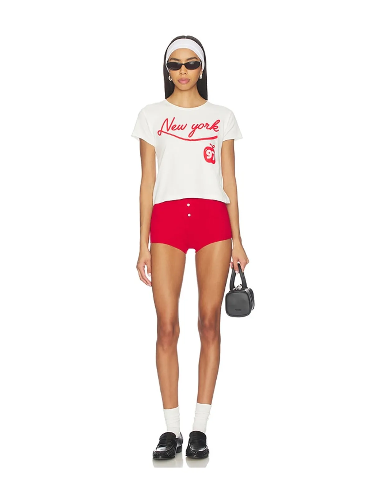 Junk Food NEW YORK 97 THE VINTAGE BABY TEE ベイビーTシャツ - 画像4