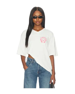 Junk Food CAN YOU FEEL IT THE V-NECK HOCKEY TEE グラフィックVネックTシャツ - サムネイル2