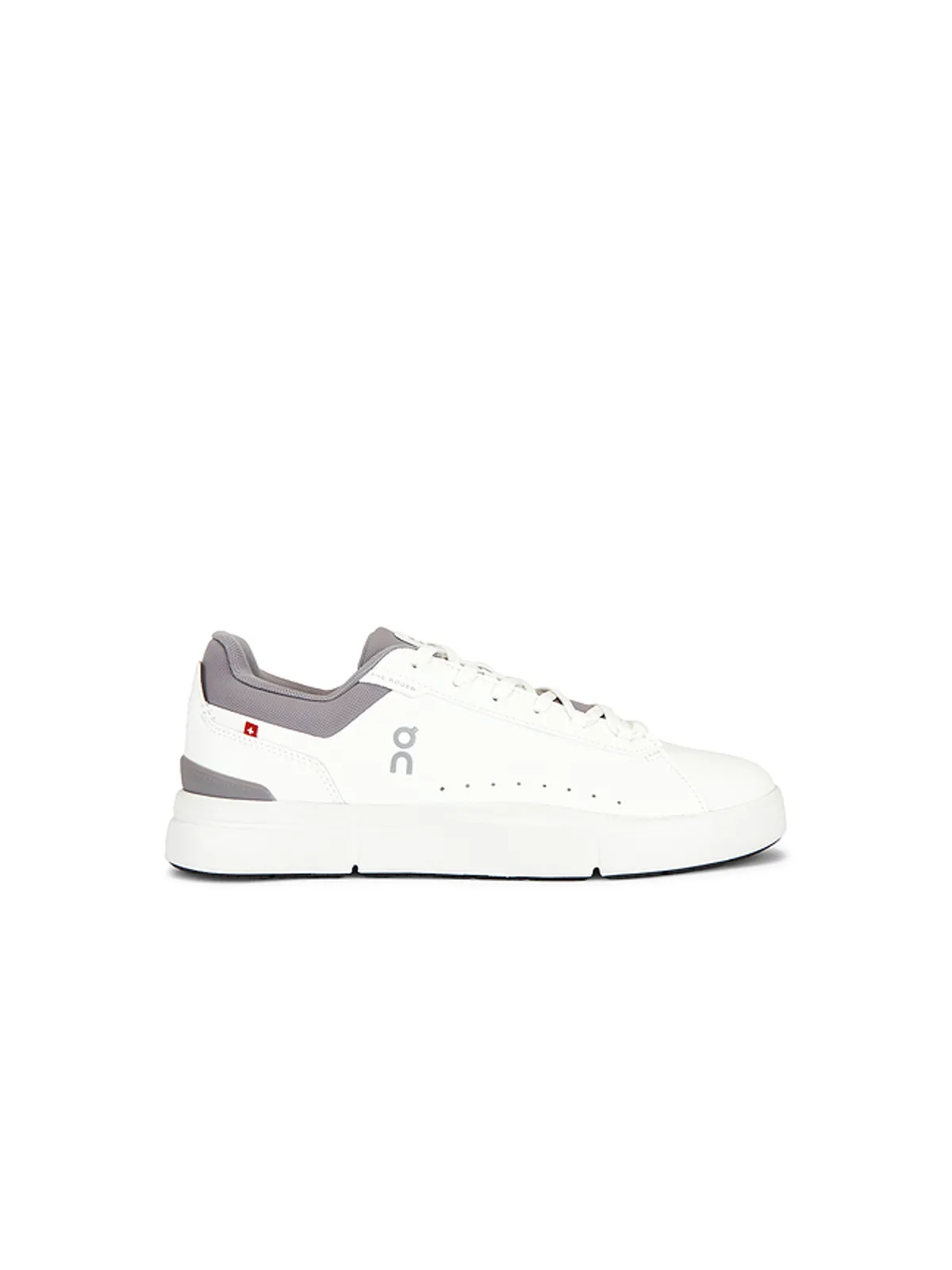 On THE ROGER ADVANTAGE スニーカー - White,Grey. - 画像1