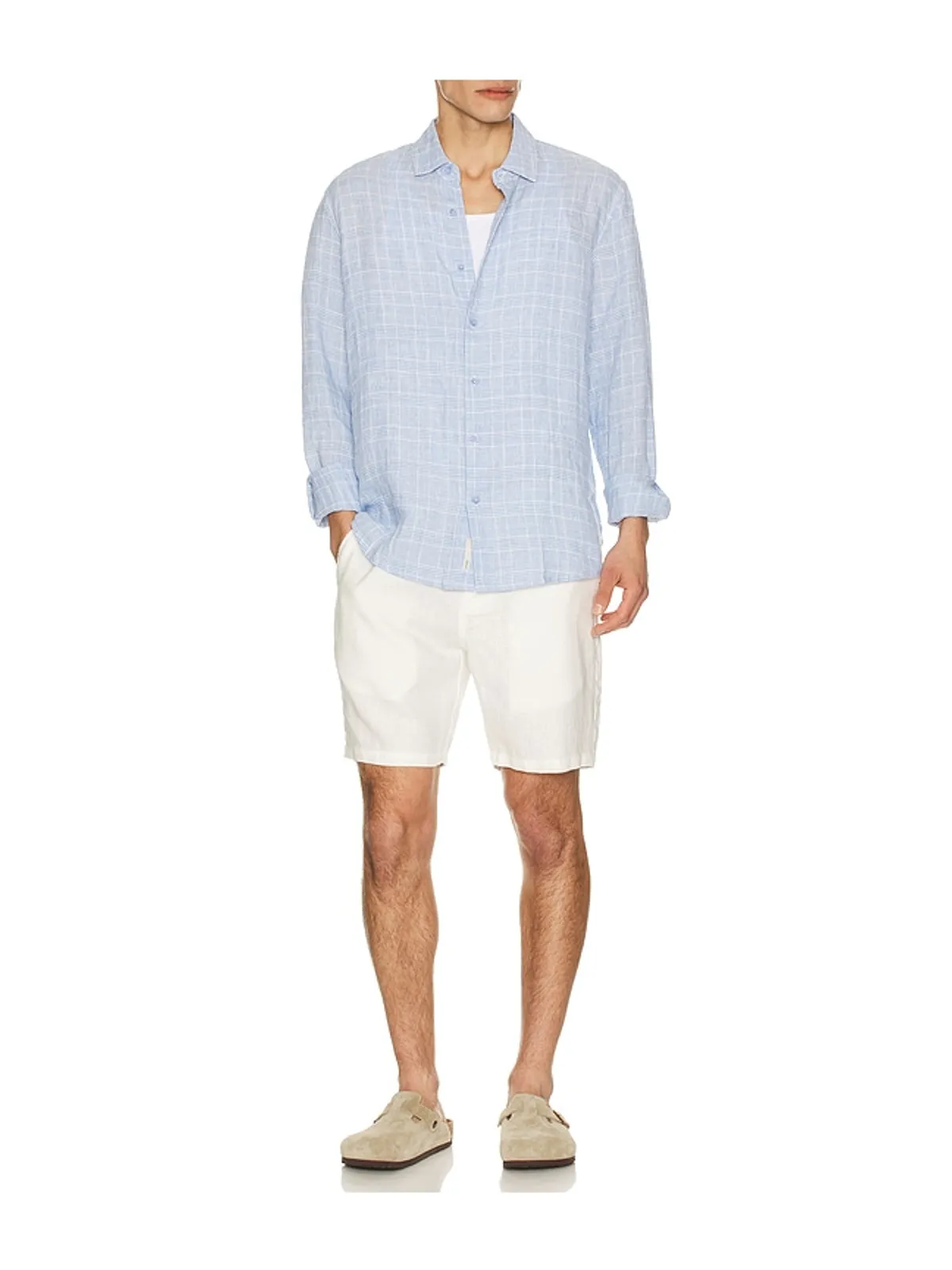 onia LINEN ショートパンツ - 画像3