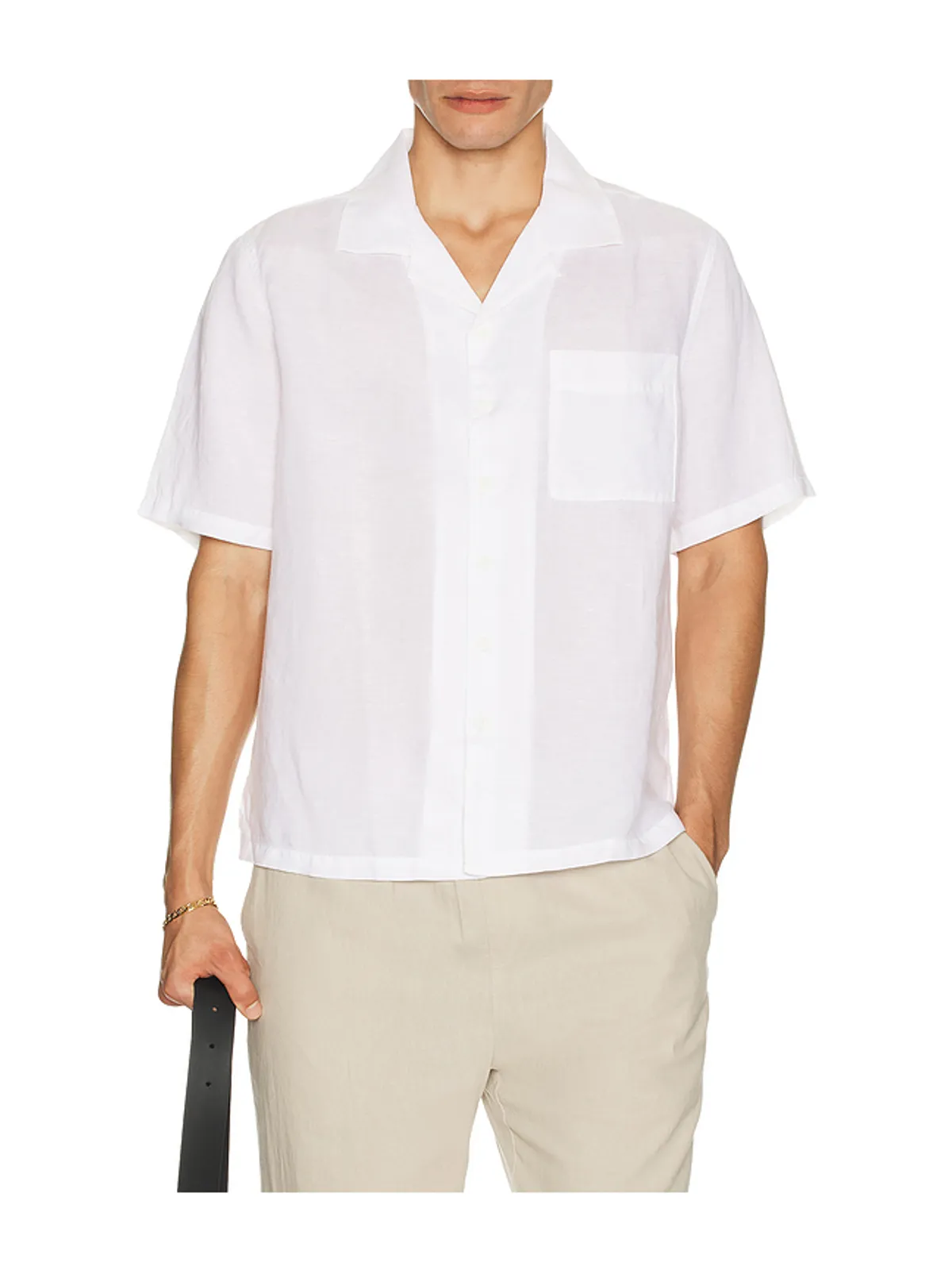 onia AIR LINEN CONVERTIBLE バケーションシャツ - 画像1