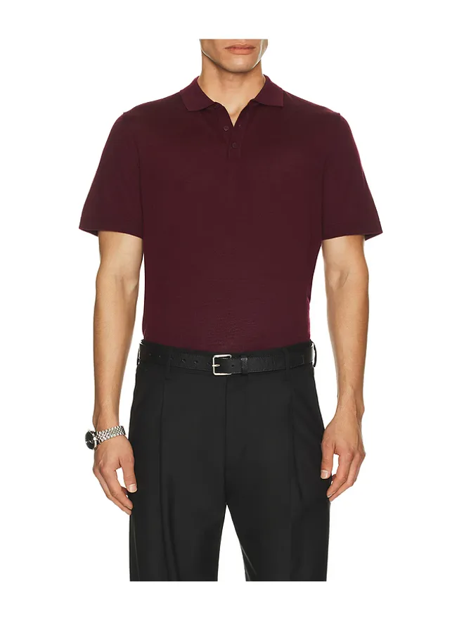 onia onia MERINO WOOL ポロシャツの商品画像