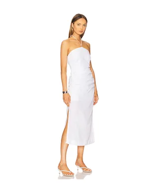 onia AIR LINEN ギャザー入りホルタードレス - サムネイル2