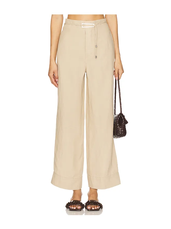 onia onia AIR LINEN ペーパーバッグズボンの商品画像