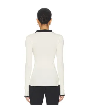 OperaSPORT LAURA トップ - Ivory,Black. - サムネイル3