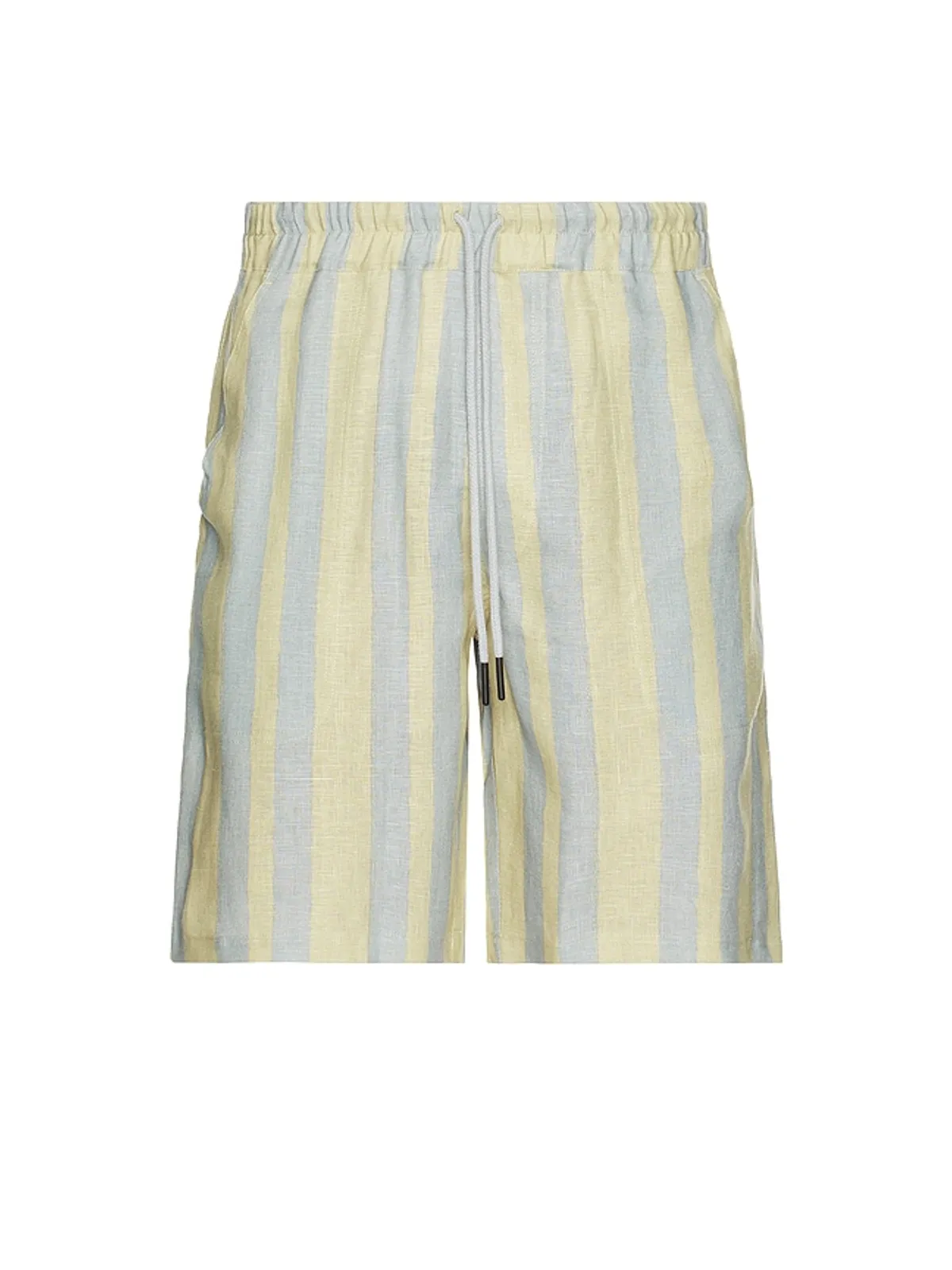 OAS MIST STRATA リネンショートパンツ - Blue,Yellow. - 画像3